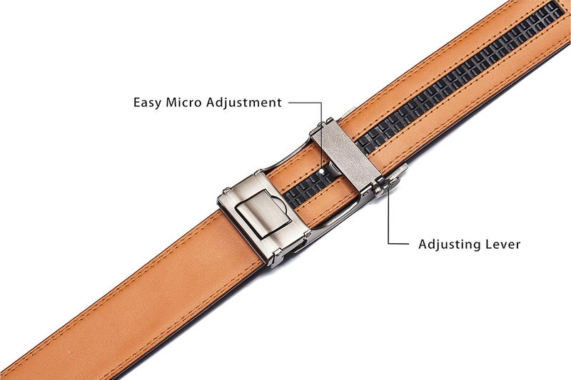 CHAOREN 40mm Ratchet Belt Buckle Only for 1 3/8 Slide Belt Strap, Automatic Click Buckle Adjustable - Image 4